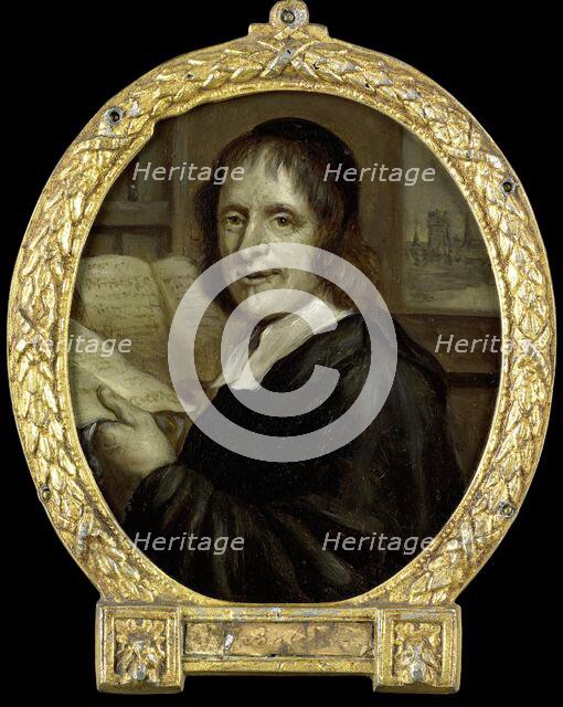 Matthijs Balen Jansz (1611-91), poet and chronicler of Dordrecht, 1732-1771. Creator: Jan Maurits Quinkhard.