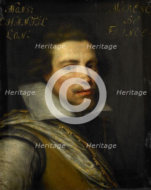 Portrait of Gaspard de Coligny III (1584-1646), Count of Châtillon sur Loing, c.1609-c.1633. Creator: Workshop of Jan Antonisz van Ravesteyn.