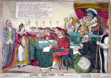 'King Henry VIII, act II, scene iv', c1820.                                               Artist: JL Marks