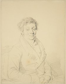 Pierre Alexandre Tardieu, c. 1825. Creator: Jean-Auguste-Dominique Ingres.