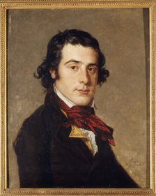 Portrait of Jean Soubeiran (1764-1847), 1793. Creator: Henri J Francois.