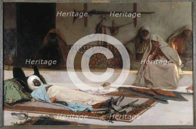 Day of a Funeral, Moroccan Scene (The death of the Emir).