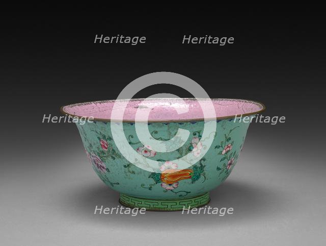 Bowl, 19th Century. Creator: Unknown.