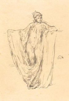 Figure Study, 1894. Creator: James Abbott McNeill Whistler.