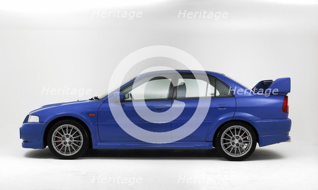1999 Mitsubishi Evo 6 Artist: Unknown.