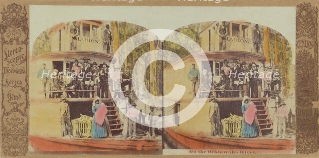 On the Ocklawaha River, 1865-1875. Creator: Unknown.