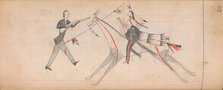 Maffet Ledger: Drawing, ca. 1874-81. Creator: Unknown.