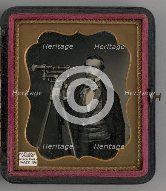 Untitled (Mayland Morse, Civil Engineer, 18 years), 1857. Creator: Unknown.