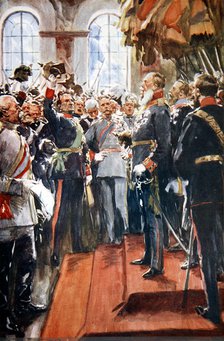 'Long Live his Imperial Majesty Emperor William I', 1913.  Artist: Arthur C Michael