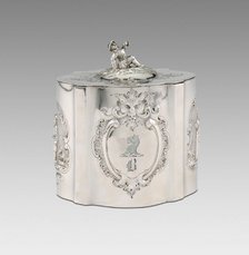 Tea Caddy, 1850/57. Creators: Vincent Laforme, Francis J. Laforme.
