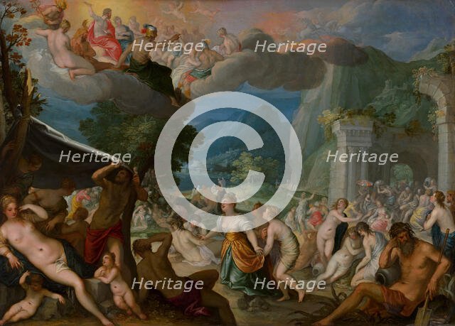 The Fall of Phaeton. Creator: Johannes Rottenhammer the elder.