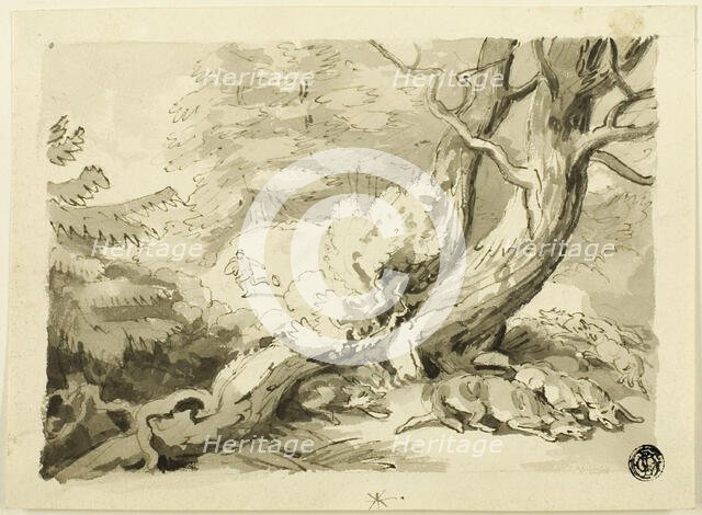 Fox Hunt, n.d. Creator: Samuel Howitt.