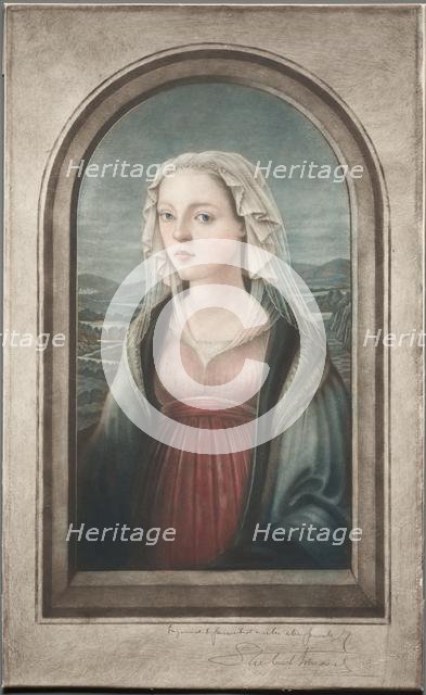 Madonna, 19th-20th century. Creator: Samuel Arlent-Edwards (American, 1862-1938).