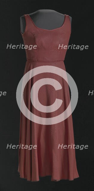 Costume dress for Lady in Red from for colored girls... on Broadway, 1976-1978. Creator: Judy Dearing.