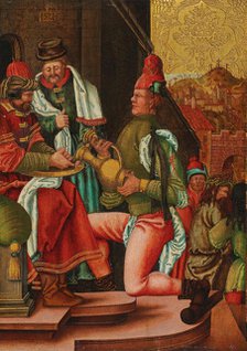 Pontius Pilate Washes His Hands, 1521. Creator: Swabian master (active ca. 1500).
