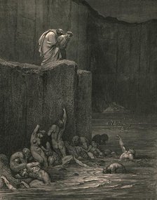 "Why greedily thus bendest more on me?", c1890.  Creator: Gustave Doré.
