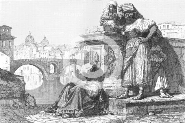 'Women of the Campagna at Rome; Rome and United Italy',1875. Creator: Unknown.