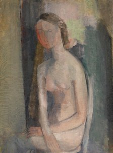 Nude with Arms Crossed, 1927. Creator: Hippolyte Daeye.