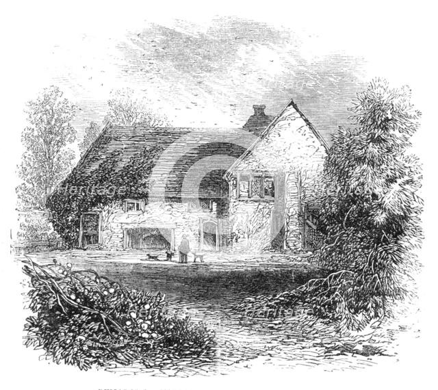 The British Association at Bath: remains of Vallis manor-house, 1864. Creator: Unknown.