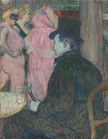 Maxime Dethomas, 1896. Creator: Henri de Toulouse-Lautrec.