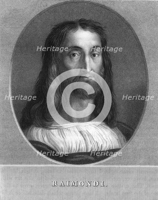 Marcantonio Raimondi, Italian engraver, 1836.Artist: W Holl