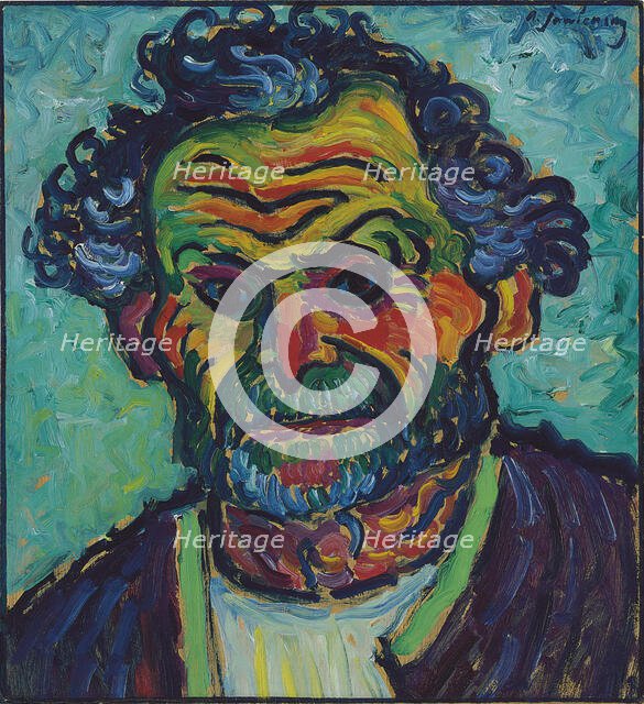 Peasant, c. 1912. Creator: Javlensky, Alexei, von (1864-1941).