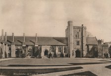 Hospital of St Cross, Winchester, Hampshire, early 20th century(?). Artist: Unknown.