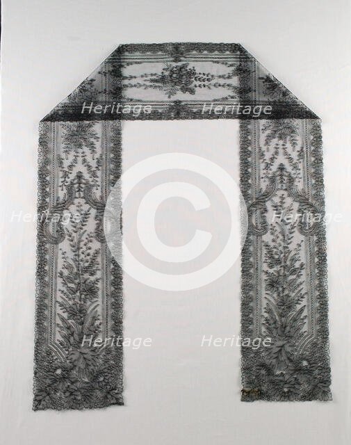 Lappet, French, ca. 1880. Creator: Unknown.