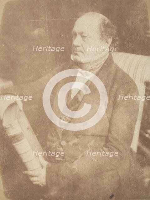Dr. Sampson of York, 1843-47. Creators: David Octavius Hill, Robert Adamson, Hill & Adamson.