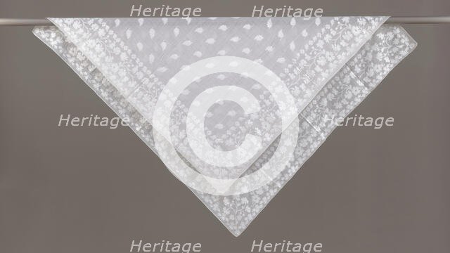 Fichu or Scarf, India, 1750-1800. Creator: Unknown.