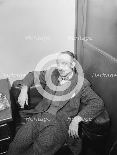 Portrait of Dave Lambert, New York, N.Y., 1946. Creator: William Paul Gottlieb.