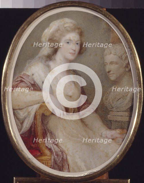 Portrait of Princess Catherine Baryatinskaya (1750-1811). Artist: Kauffmann, Angelika (1741-1807)