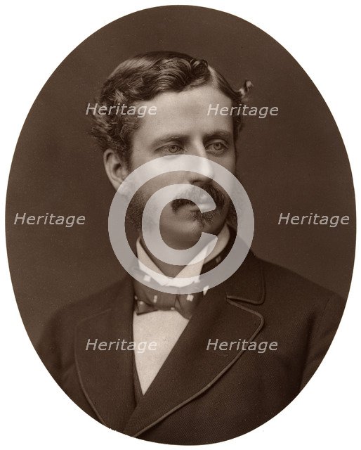 Lord George Hamilton, MP, Under-Secretary of State for India, 1876.Artist: Lock & Whitfield