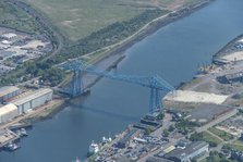 Tees Transporter Bridge, Middlesborough and Stockton-on-Tees, 2025. Creator: Robyn Andrews.