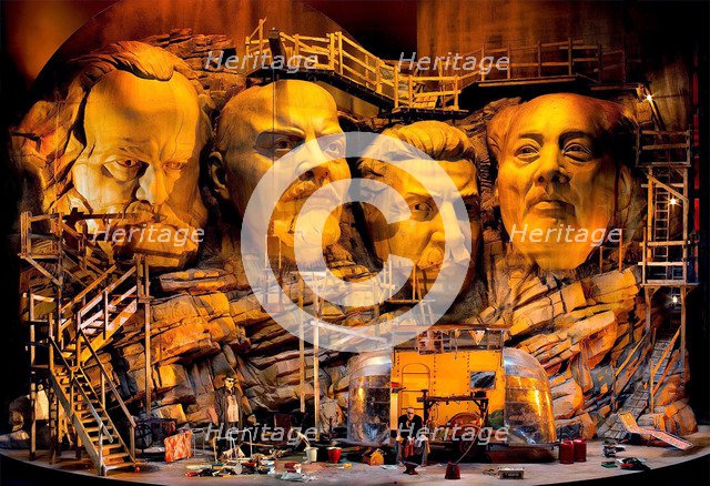 Frank Castorf's Der Ring des Nibelungen in Bayreuth, 2013.