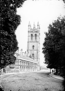 Magdalen College, Oxford, Oxfordshire, c1860-c1922. Artist: Henry Taunt