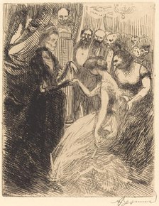 The Presentation (La présentation), 1900. Creator: Paul Albert Besnard.