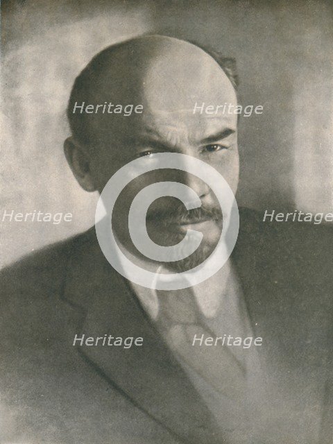 Portrait of Lenin, c1920s, (1939). Creator: Unknown.