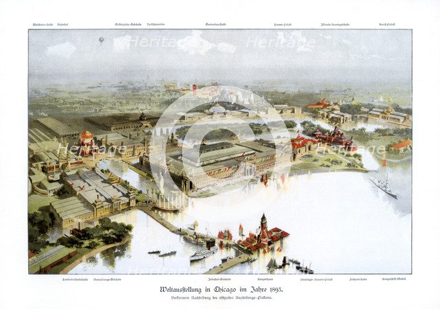 World's Columbian Exposition of 1893, (Chicago World's Fair), 1900. Artist: Unknown