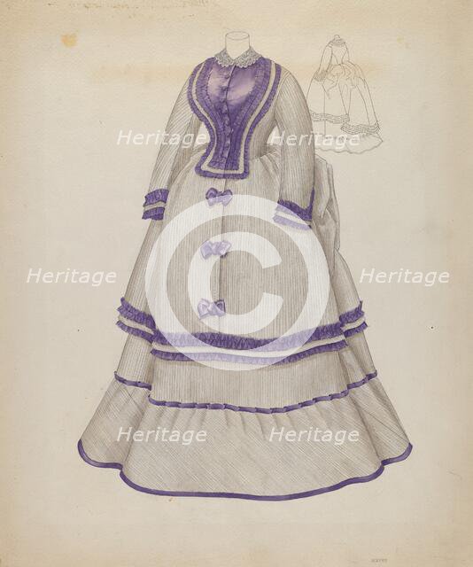 Dress, c. 1937. Creator: Melita Hofmann.