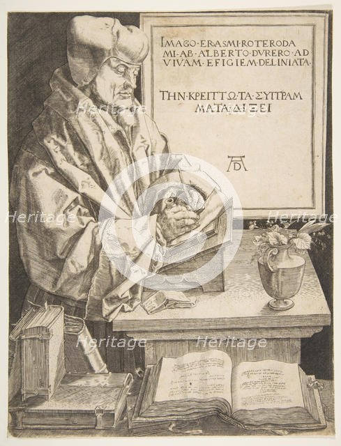 Erasmus of Rotterdam (copy).n.d. Creator: Unknown.