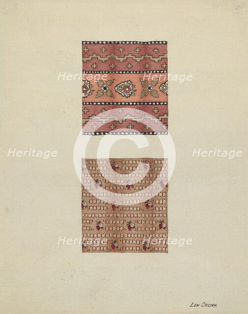 Printed Cotton, 1935/1942. Creator: Lon Cronk.