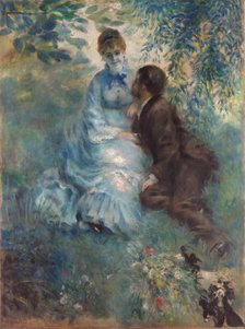 Lovers (Idyll), 1875. Artist: Renoir, Pierre Auguste (1841-1919)