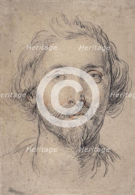 Head of a Man [Nicholas Lanier?], between circa 1625 and circa 1630. Creator: Guido Reni.