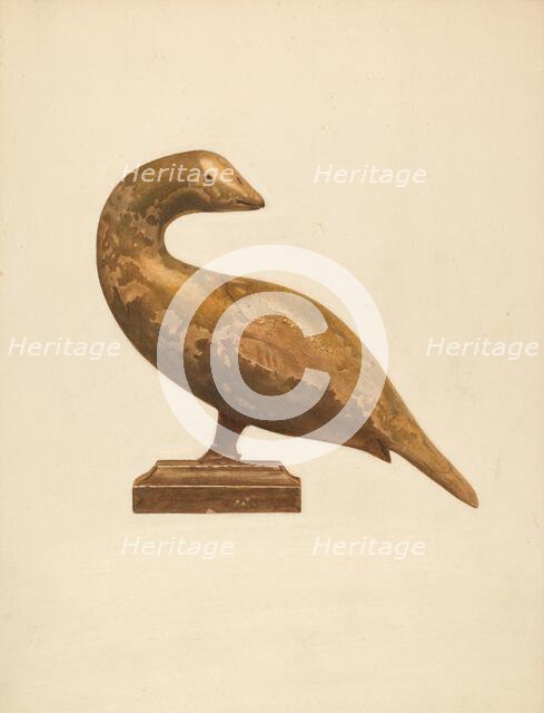 Bird, c. 1938. Creator: Roberta Spicer.