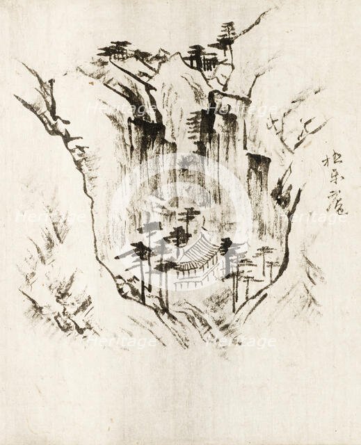 Scenes in Bu'an Prefecture, North Jeolla Province (image 12 of 13), c1771. Creator: Kang Sehwang (attributed to) (Korea, 1712-1791).