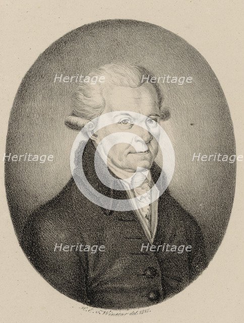 Portrait of the composer Michael Haydn (1737-1806), 1815.