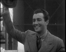 Robert Taylor, 1930s. Creator: British Pathe Ltd.