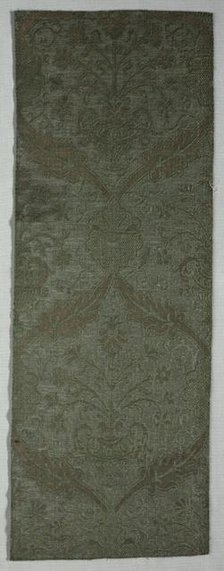 Brocatelle Textile, 1500s. Creator: Unknown.