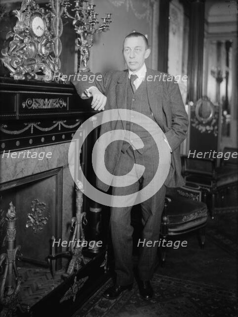 Rachmaninoff, between c1915 and c1920. Creator: Bain News Service.